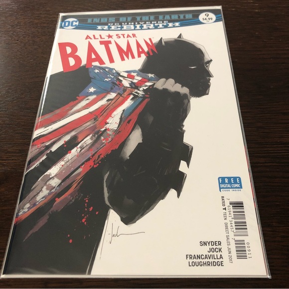 DC UNIVERSE REBIRTH: ALL STAR BATMAN #1-9 NM 2016/2017 DC COMICS - Picture 10 of 10